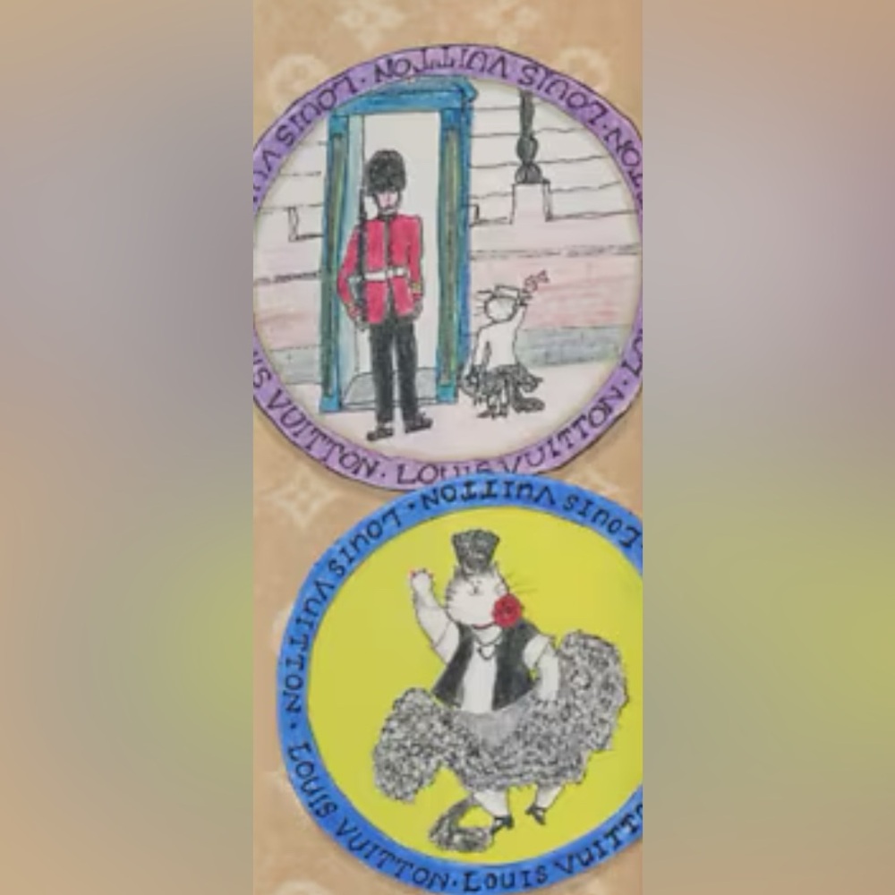 Louis Vuitton Grace Coddington My LV Trunk Bandeau CATOGRAM - Picture 4 of 16